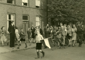 Bevrijding in Oss, september 1944. Foto: Leo van den Bergh